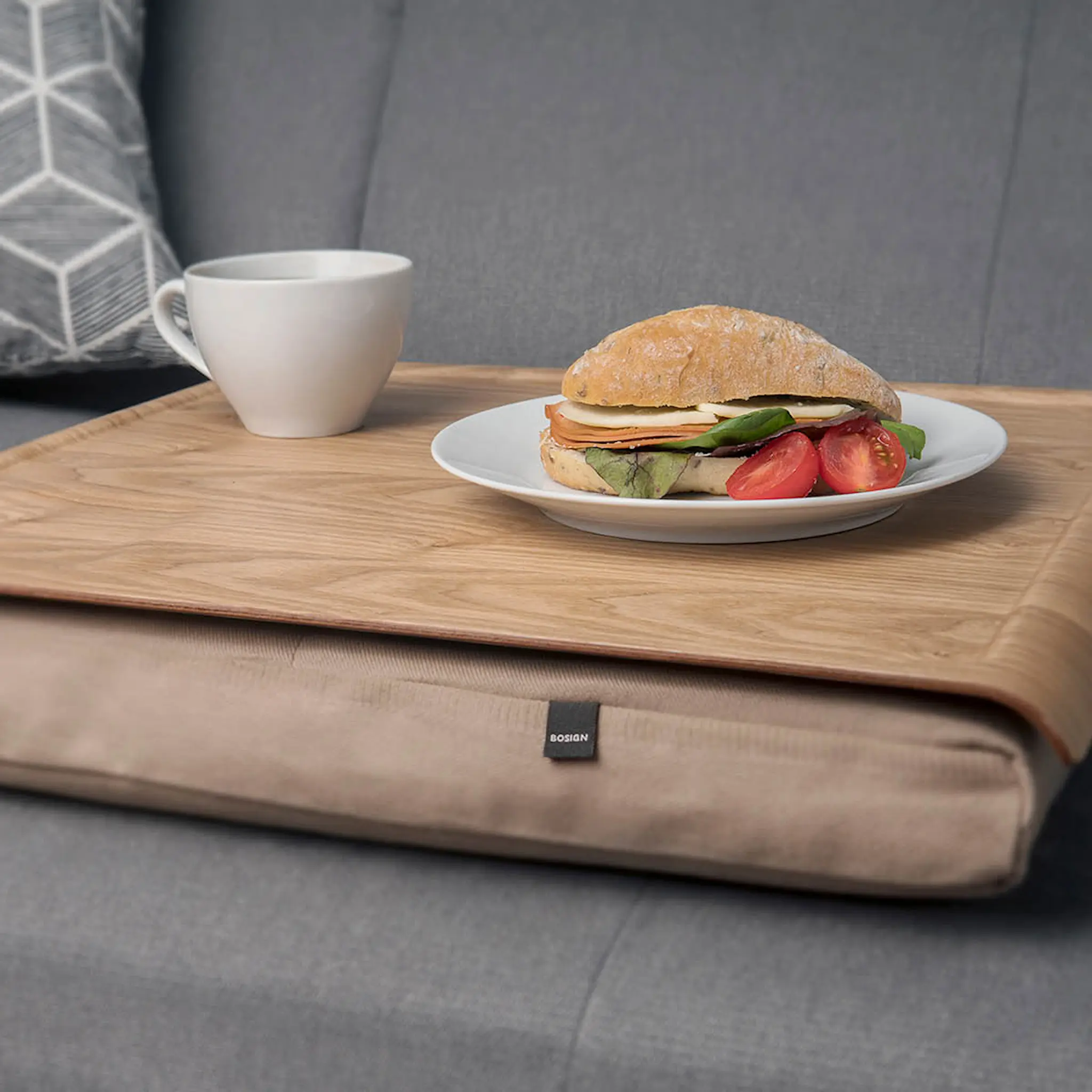 Bosign Laptray Sylitarjotin 46x38 cm Pajupuu/Hiekka