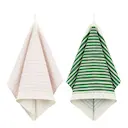 Piccolo kökshandduk 43x70 cm 2-pack grön/rosa/vit