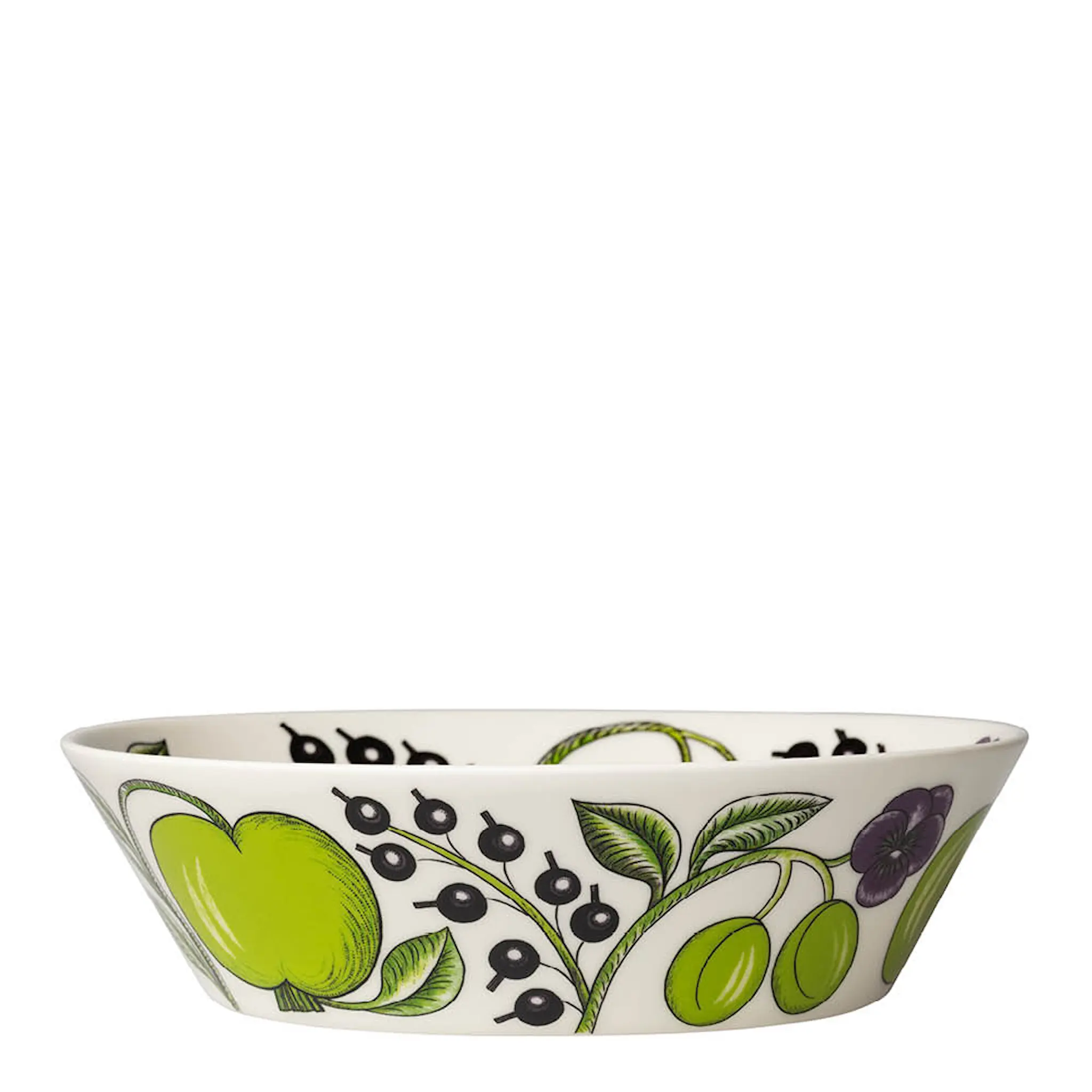 Arabia Paratiisi oval skål 23 cm purpur