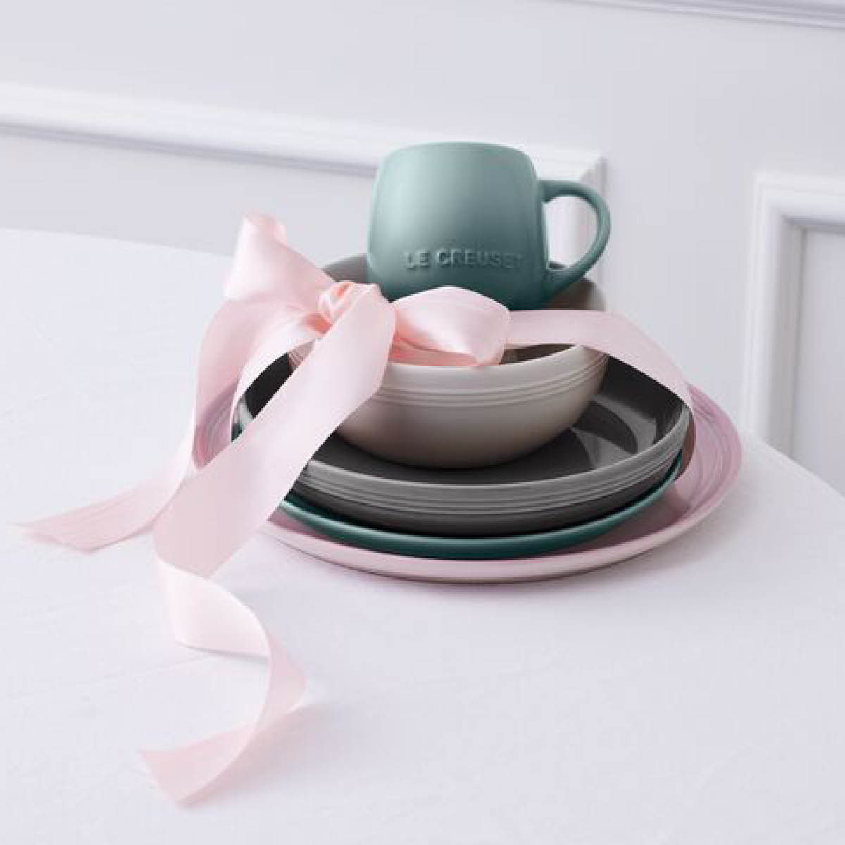 Le Creuset Coupe Collection pastatallerken 22 cm flint