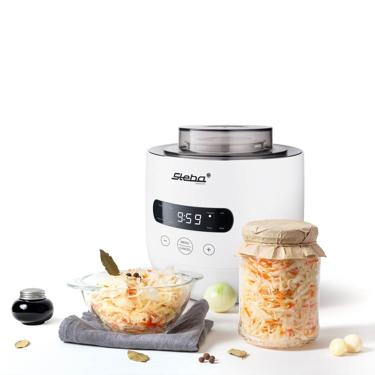 Steba Yoghurtmaskin för fermentering 2 L vit