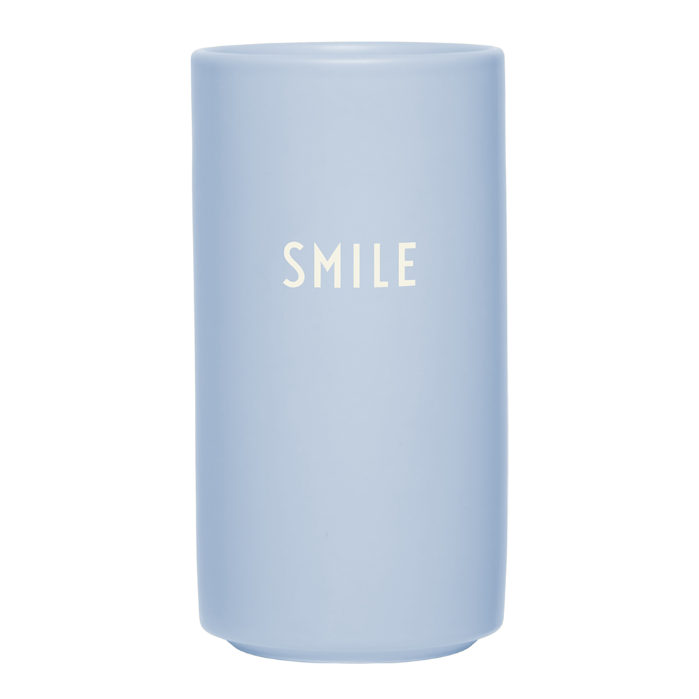 Design Letters - Favourite Maljakko Smile 11 cm Dusty Blue