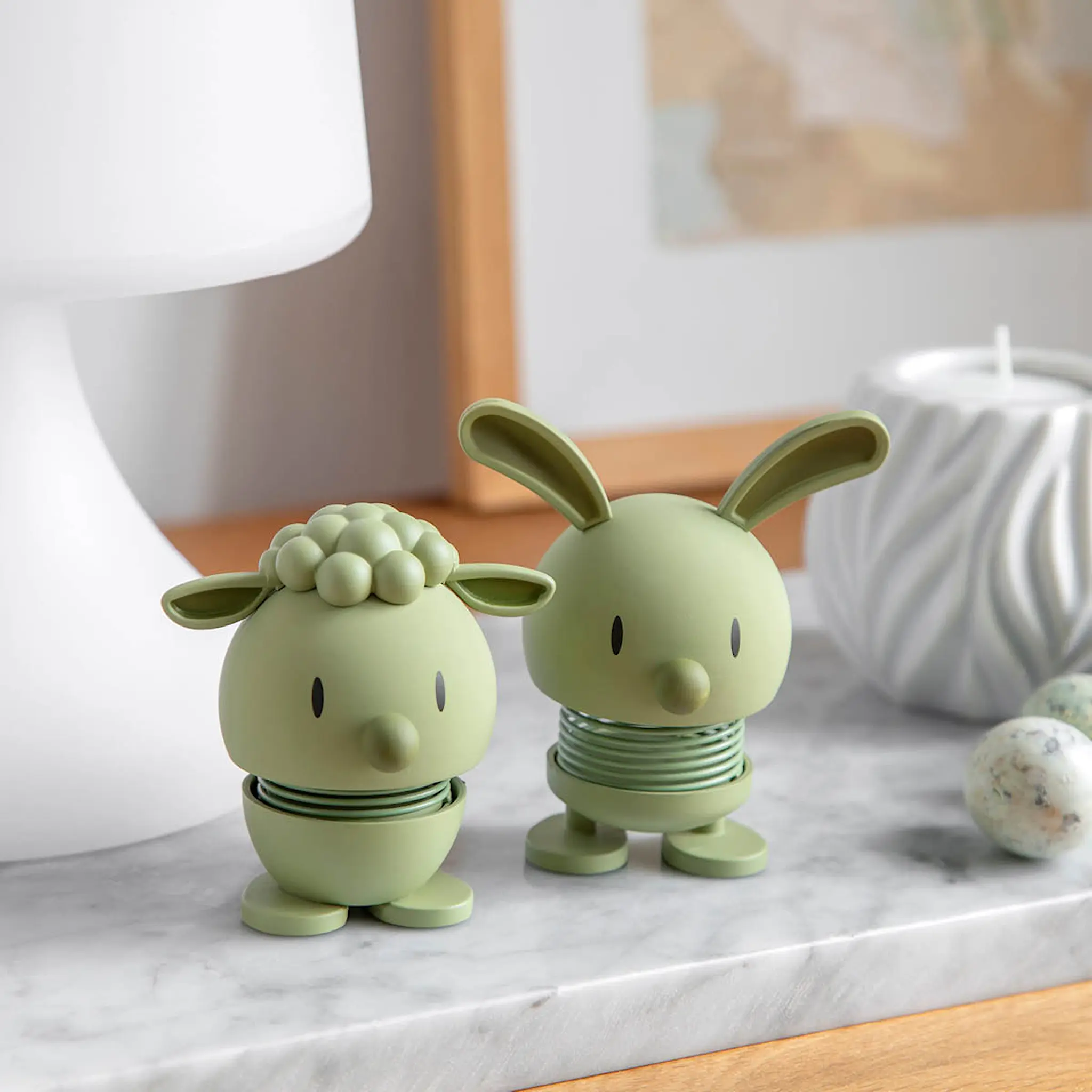 Hoptimisten Hoptimist Soft Bunny Hahmo 9 cm Oliivi