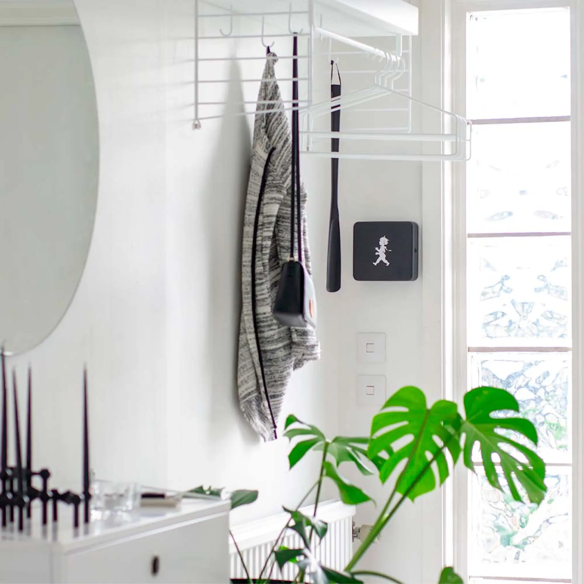 SOLSTICKAN Avainkaappi 17x16 cm Mattamusta