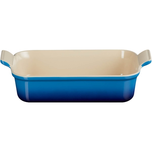 Heritage Rektangulär Ugnsform 26 cm Azure