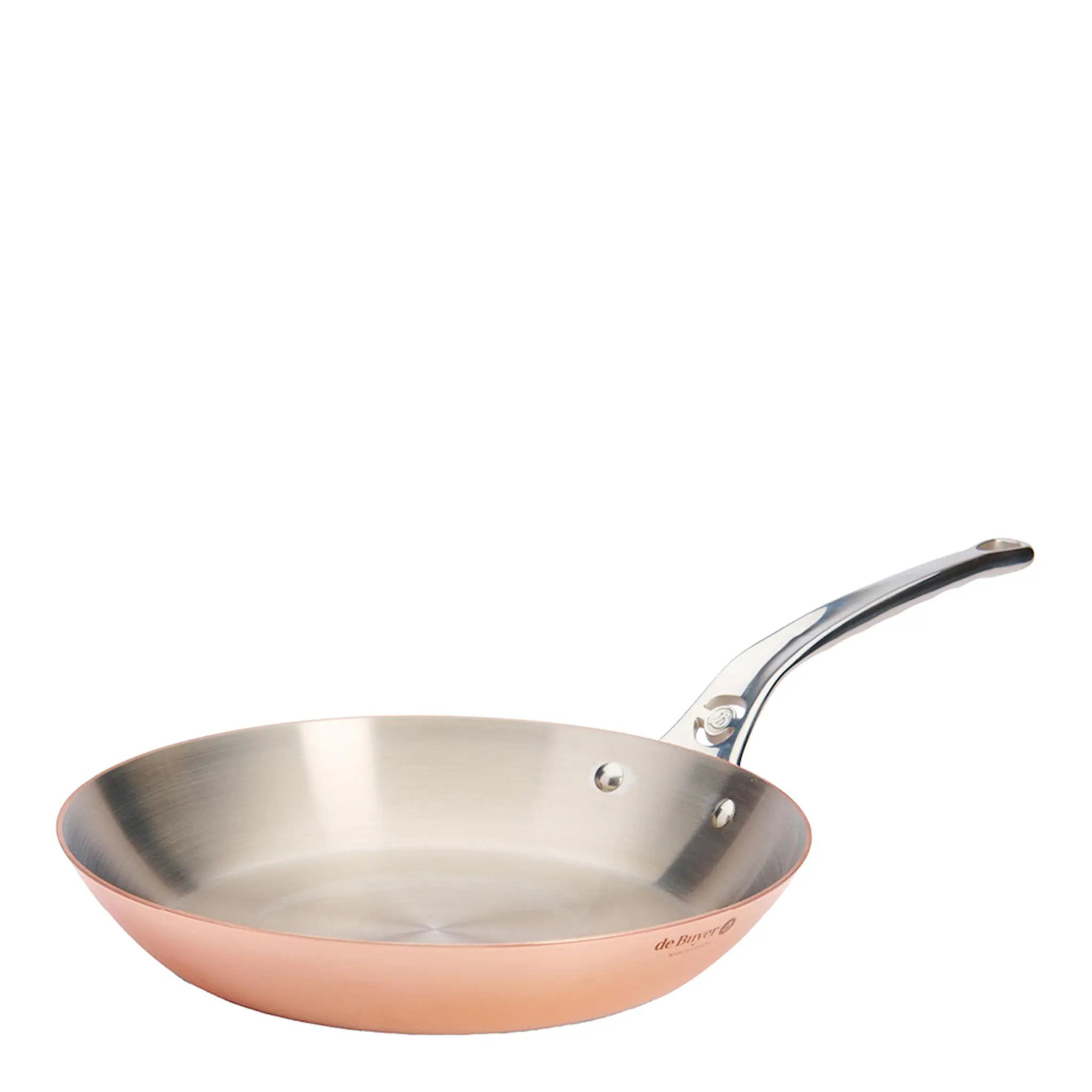 de Buyer Prima Matera Stekpanna 28 cm Koppar/Rostfritt Stål