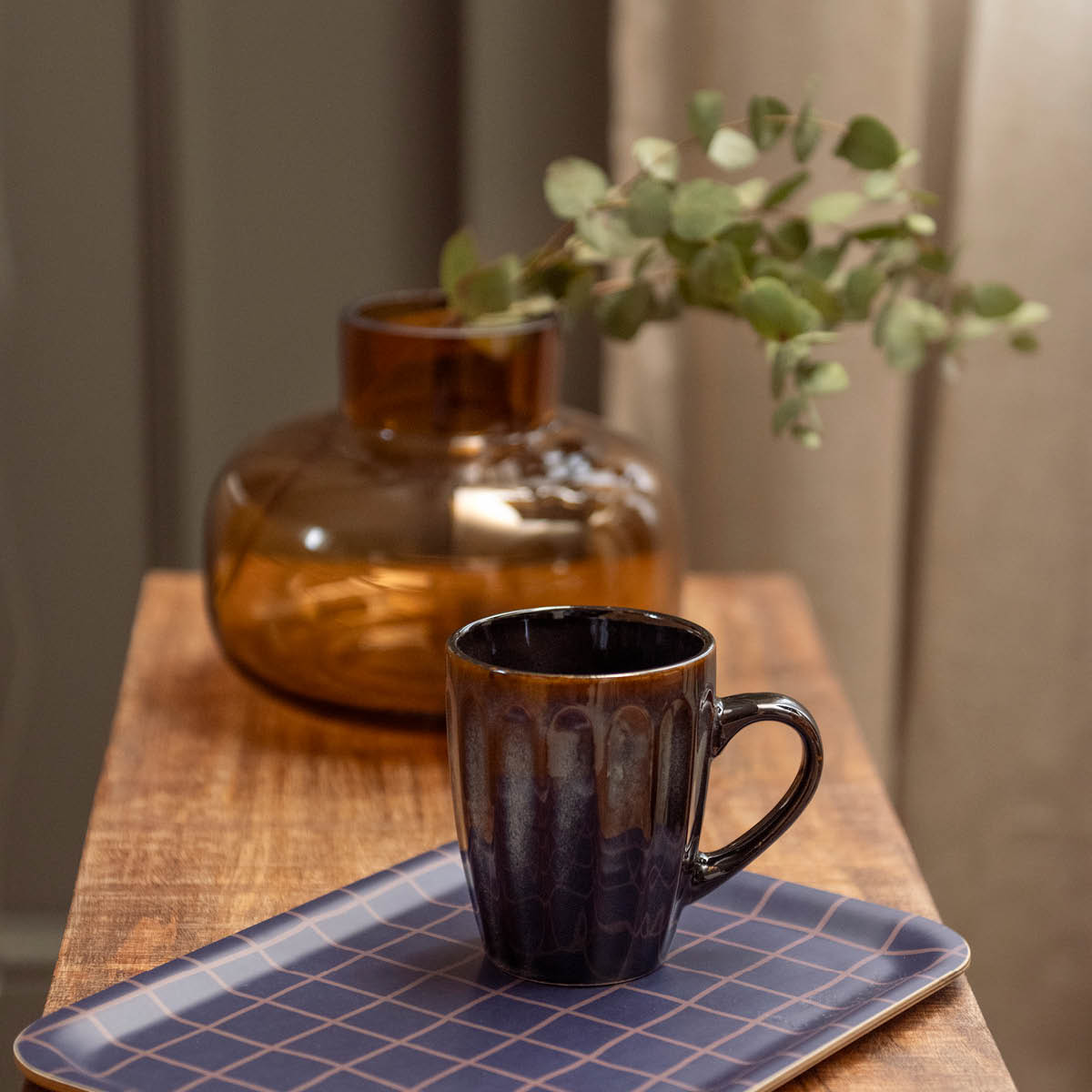 Fanni K Ilma vase 16 cm brun