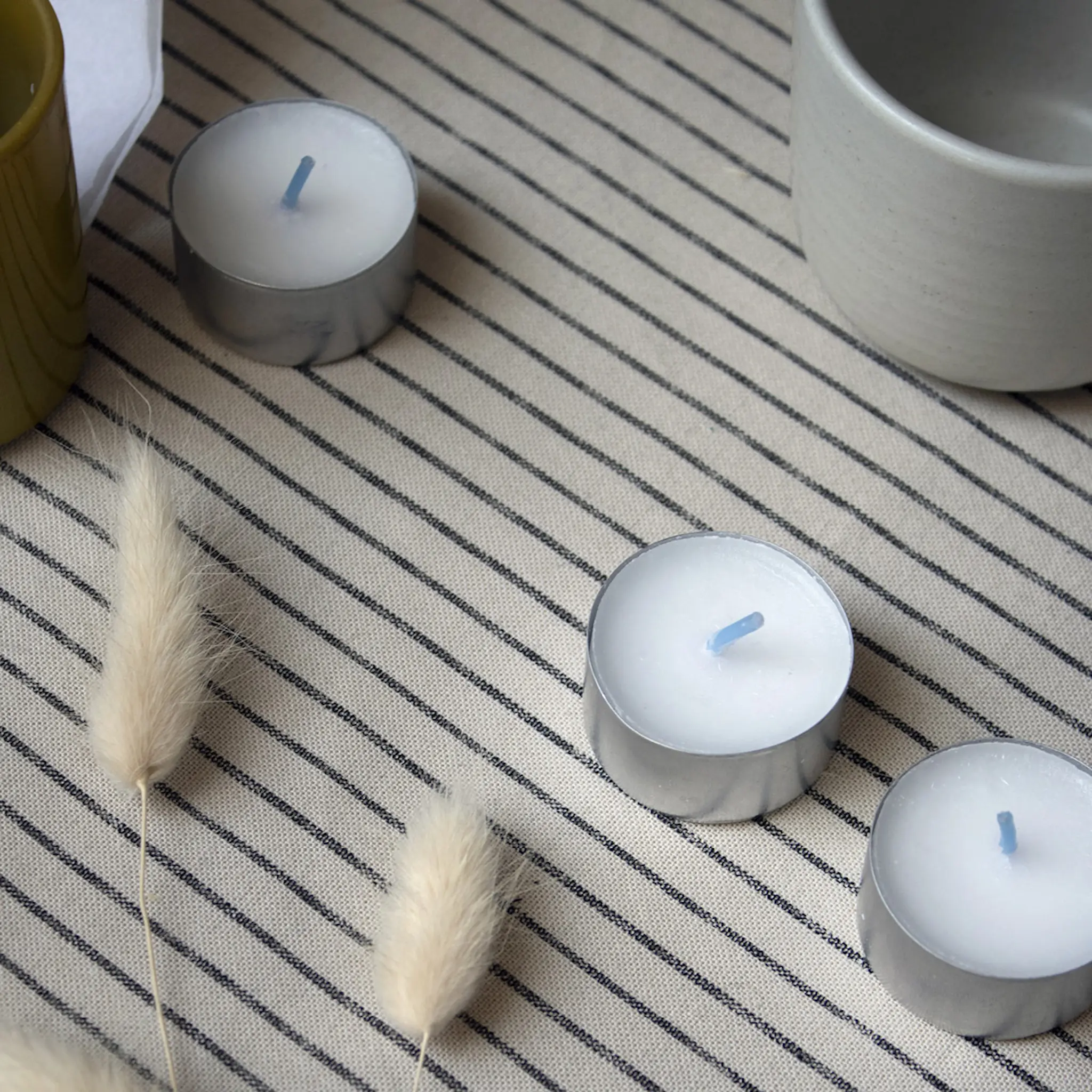 Liljeholmens Lämpökynttilä 3,8 cm 50 kpl Valkoinen