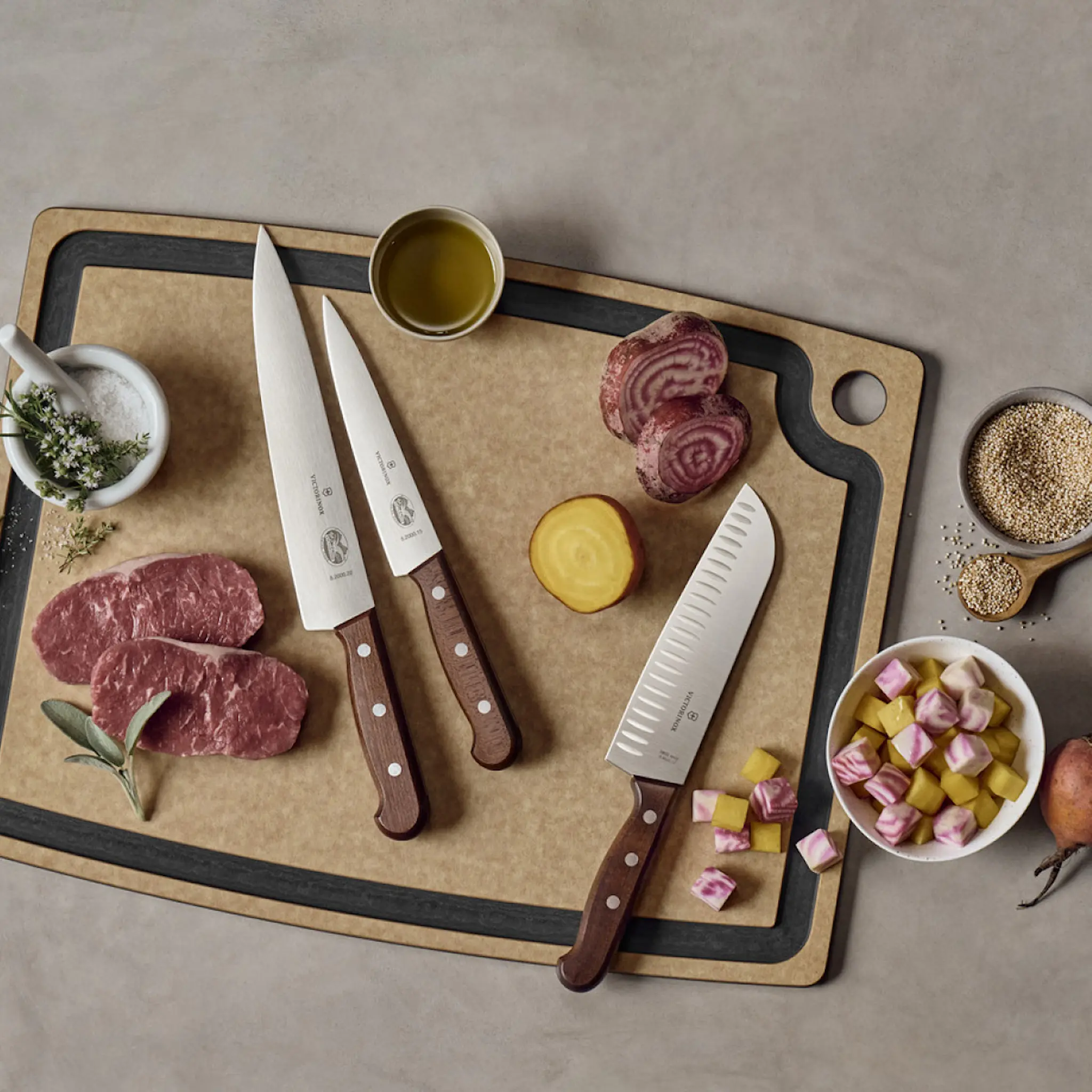 Victorinox Pine Kokkiveitsi 15 cm Ruskea