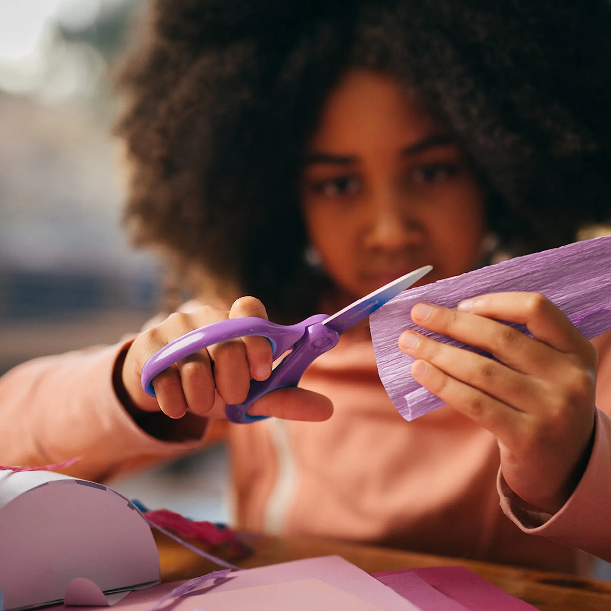 Fiskars Barnsax 8+ år 15 cm flerfärgad lila