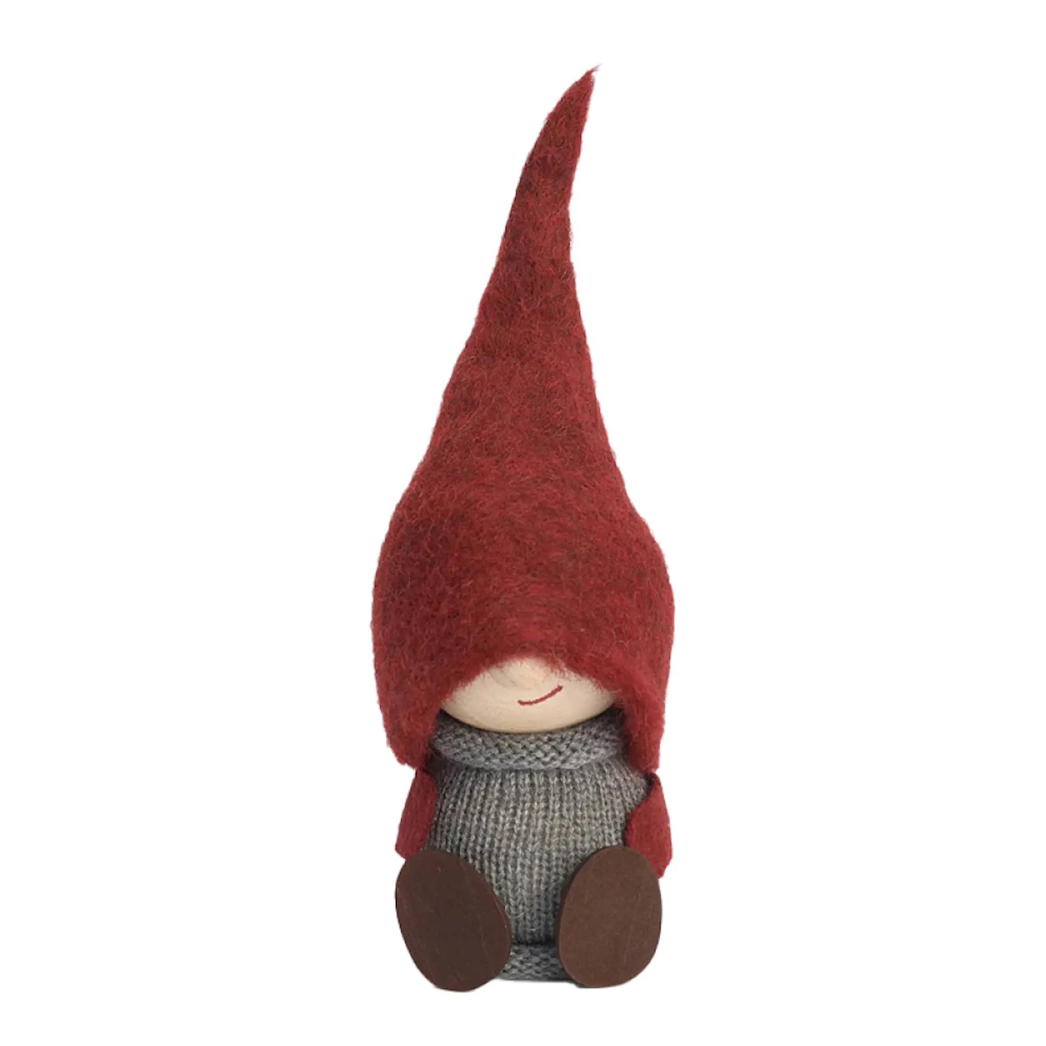Åsas Tomtebod Frode tomte med röd luva 20 cm