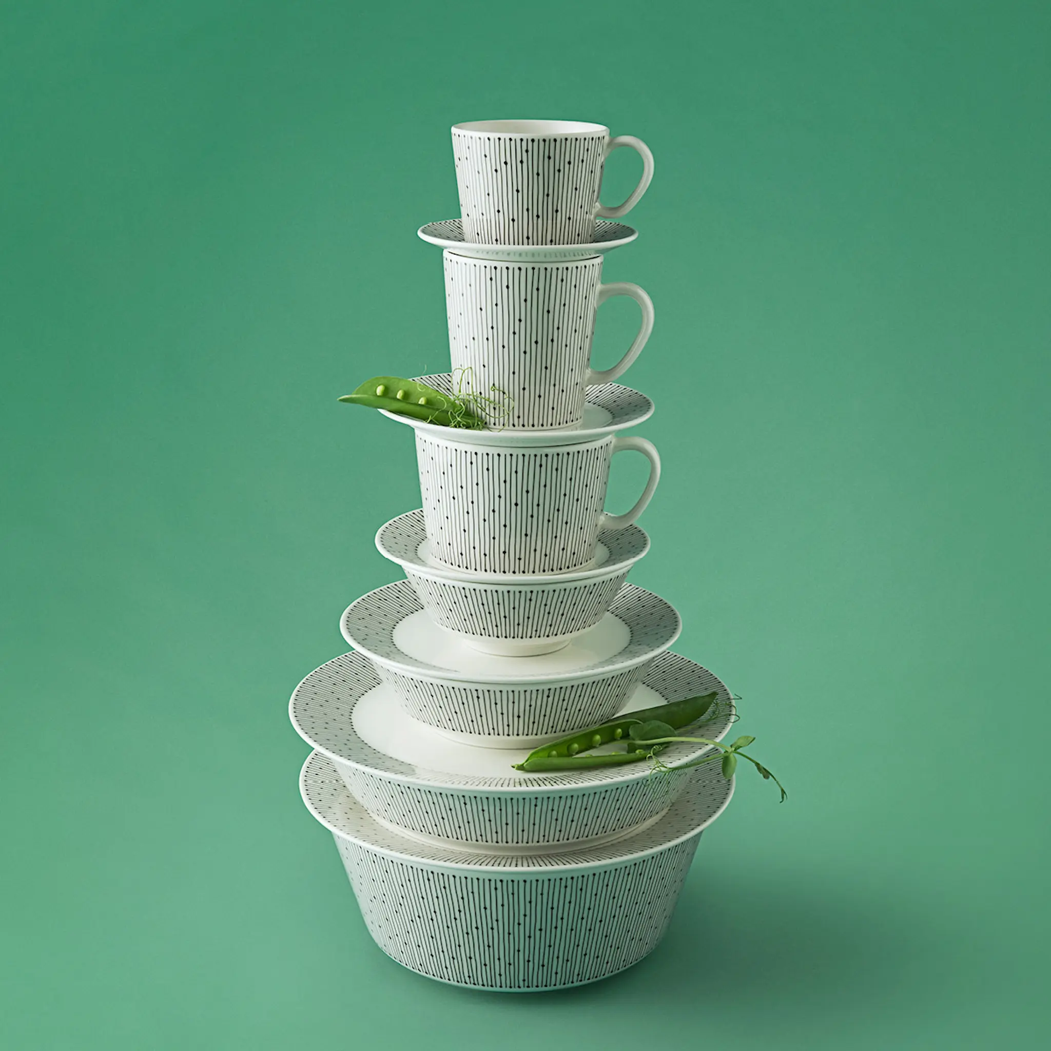 Arabia Mainio Sarastus Muki 30 cl Valkoinen/Musta