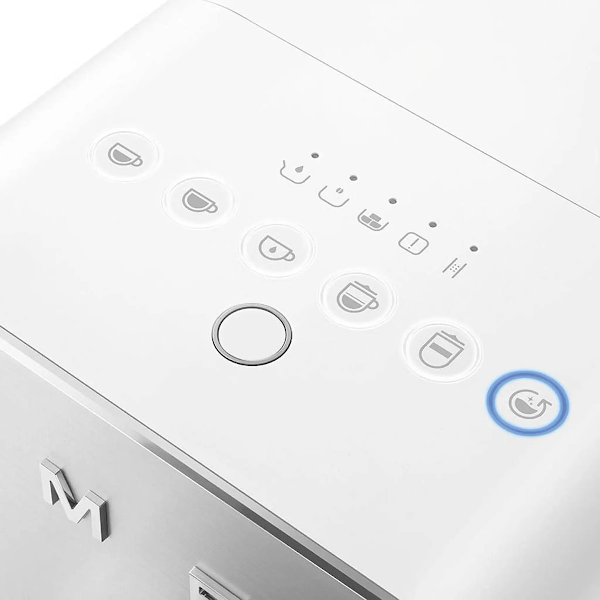 Smeg Smeg Helautomatisk Kaffemaskin BCC11 med mjölkskummare Vit