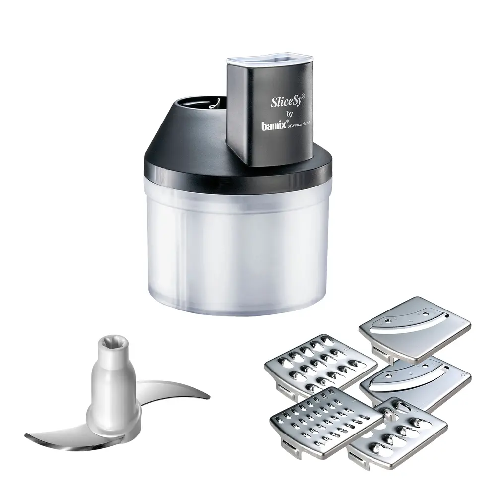 Bamix SliceSy -lisäosa Musta