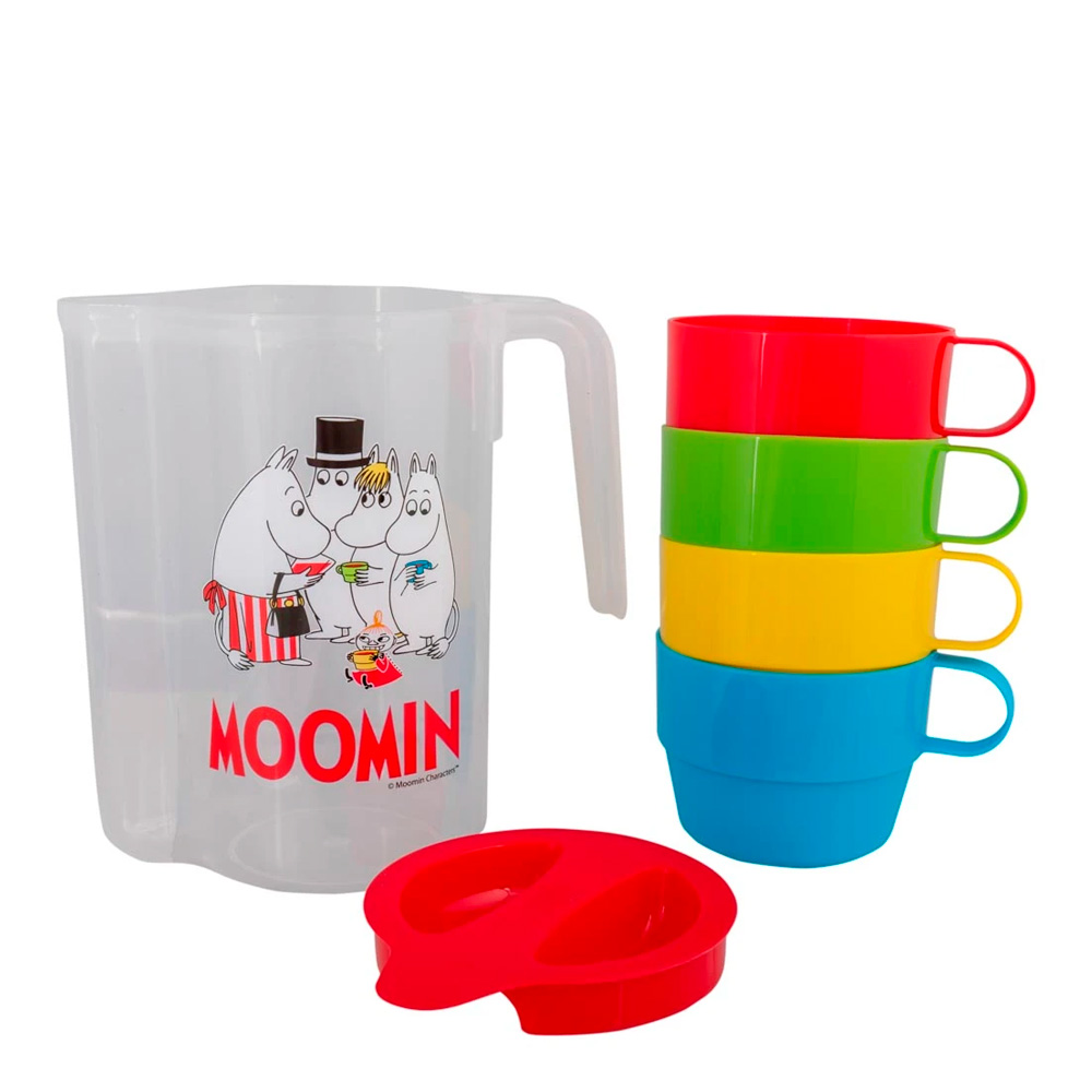 Moomin Moomin by Martinex Mumin Picknick Kanna och Mugg 4 delar