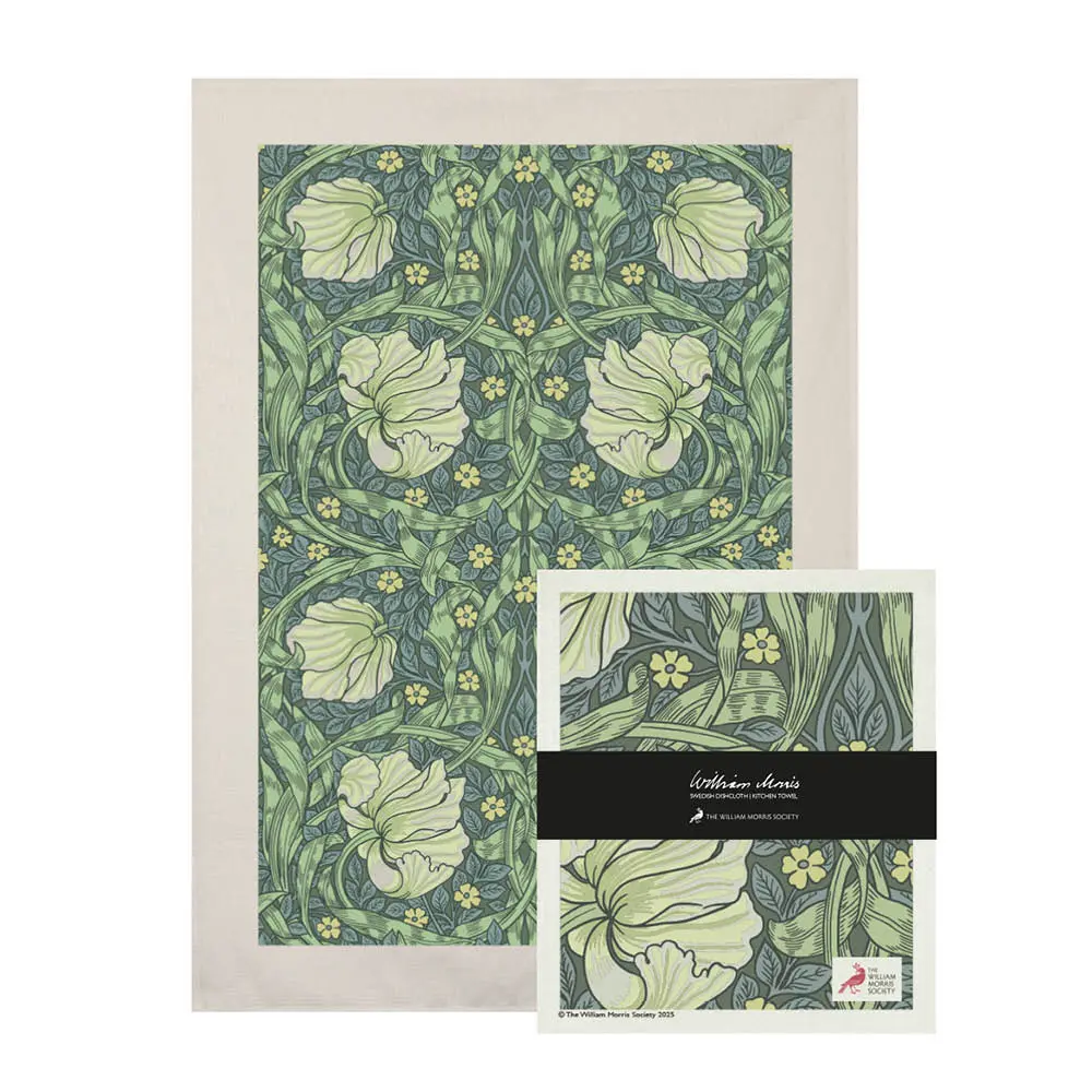 William Morris Käsipyyhe ja tiskirätti Pimpernel Meadow