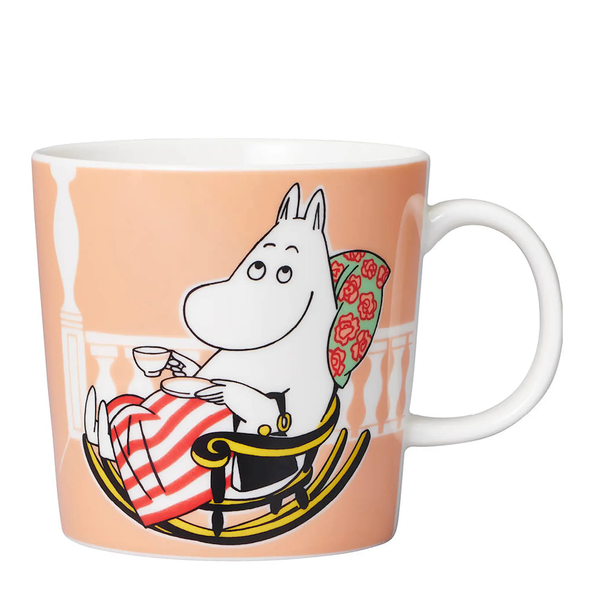 Moomin Arabia Mummikopp 30 cl Mummipappa og Mummimamma 2 stk 80 år