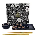 Cobalt Blue Sakura sushiset 6 delar blå