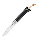 néo6 Opiflex fällkniv 7 cm ebenholts