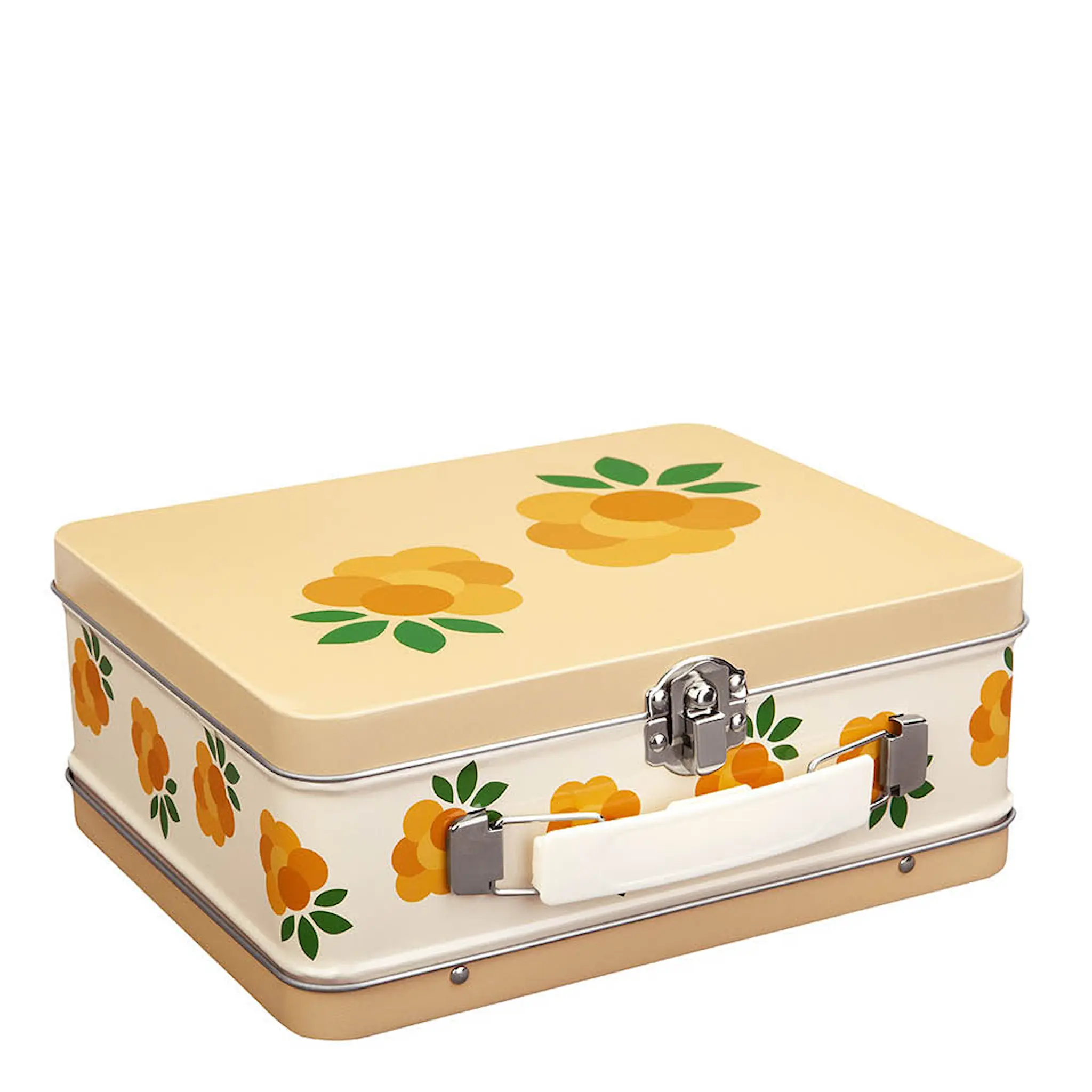 Blafre Hjortron plåtväska 16x19 cm gul