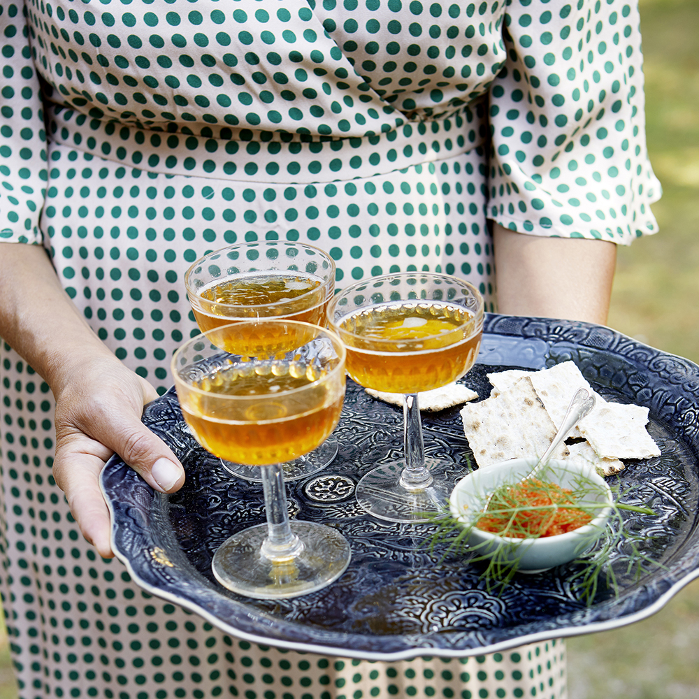 Sthål Arabesque Dippskål 8 cm Antique