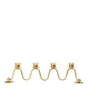 Lignano Sabbiadoro 4 Ljusstake 39 cm Guld