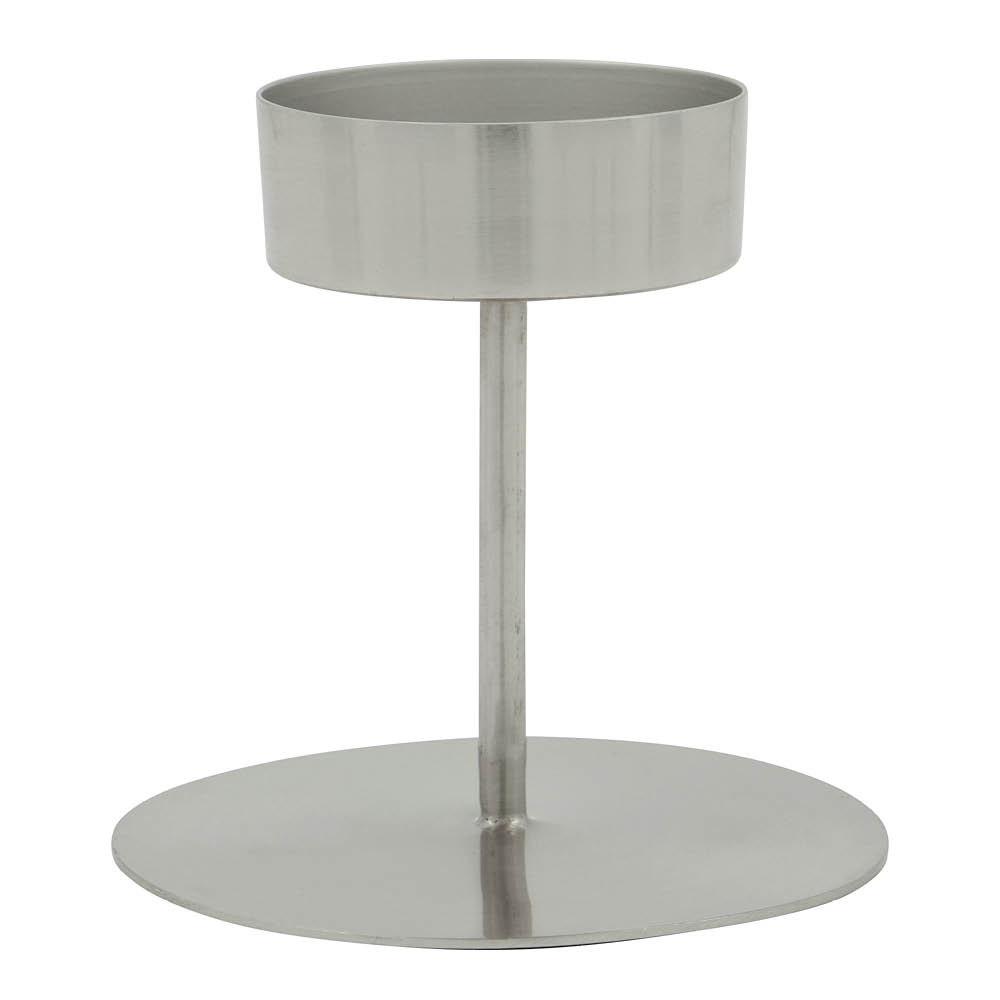 House Doctor Anit värmeljushållare 10,5x10 cm silverfinish