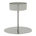 Anit värmeljushållare 10,5x10 cm silverfinish