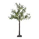 Olivec dekorationsträd med LED 860-52 120 cm grön