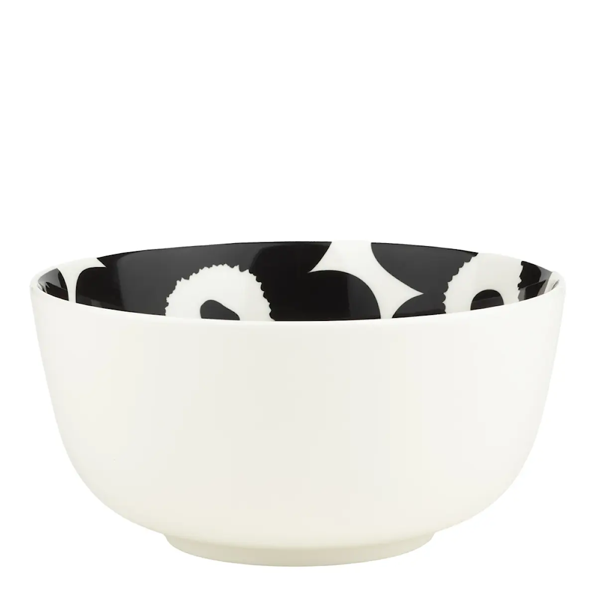 Marimekko Oiva Unikko skål 90 cl vit