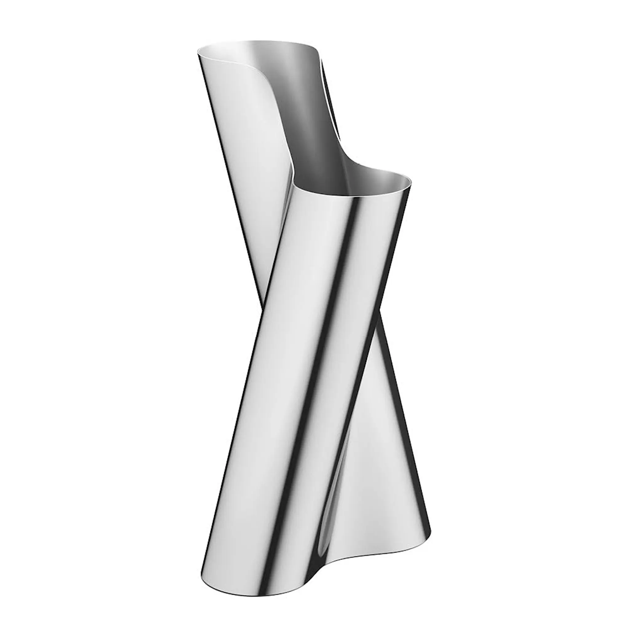 Georg Jensen Lituus vas golv 50 cm blankt stål