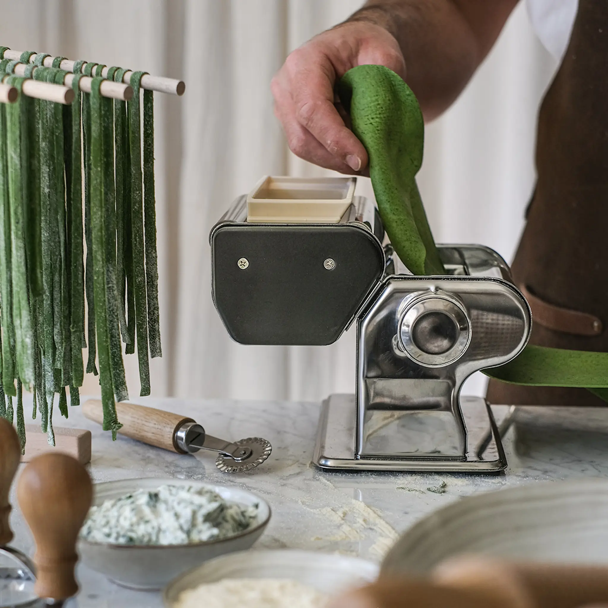 Modern House Pasta La Vista ravioli rulle till pastamaskin