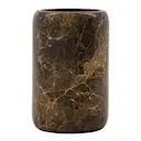 Able tandborsthållare 11,5 cm brun marmor
