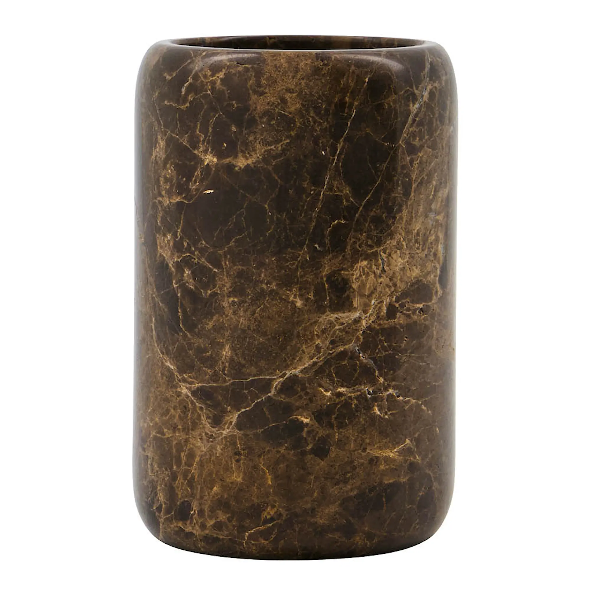 House Doctor Able tandborsthållare 11,5 cm brun marmor