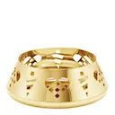 Jul 2025 ljusstake blockljus 4x10,5 cm guld