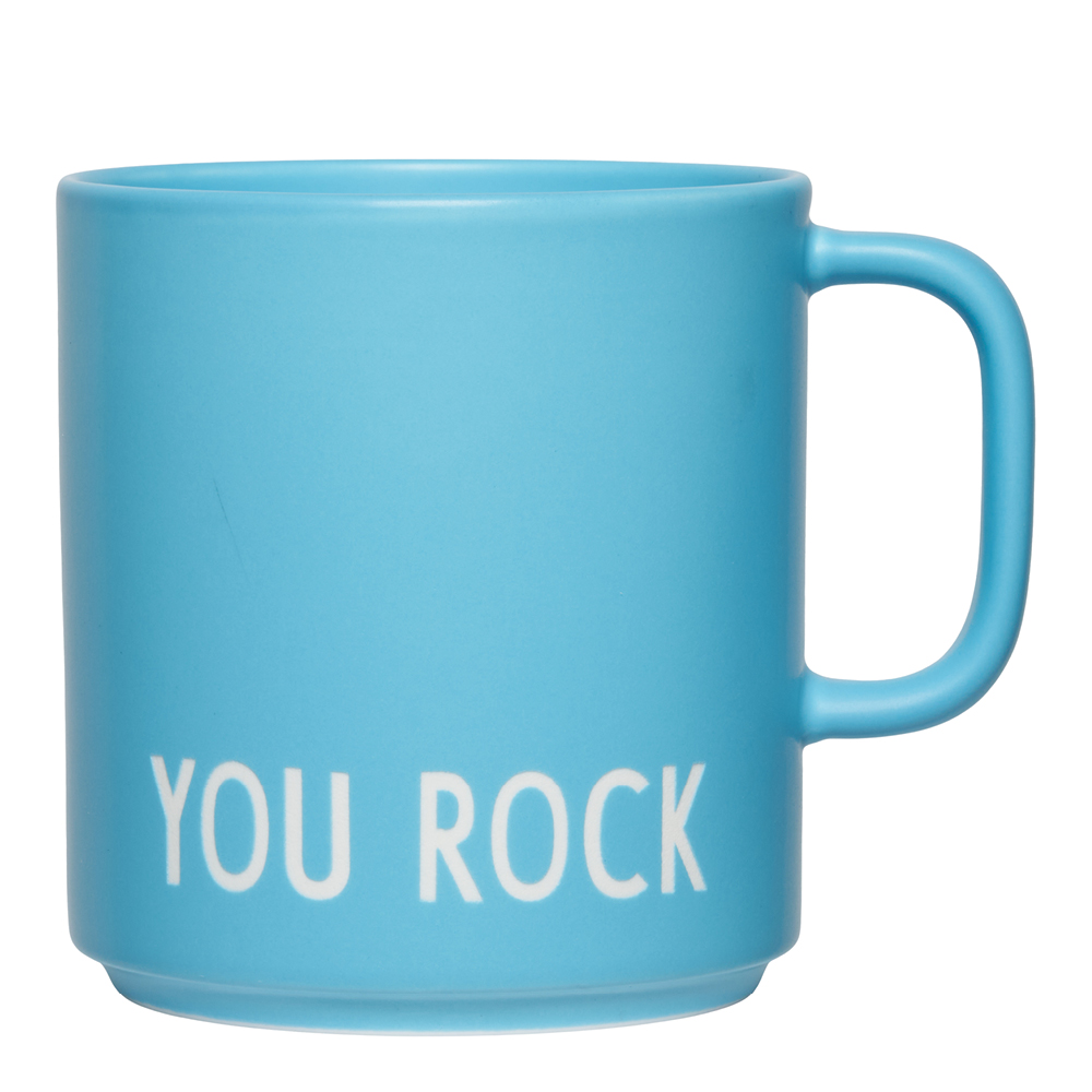 Design Letters - Favourite Muki You Rock 25 cl Pink