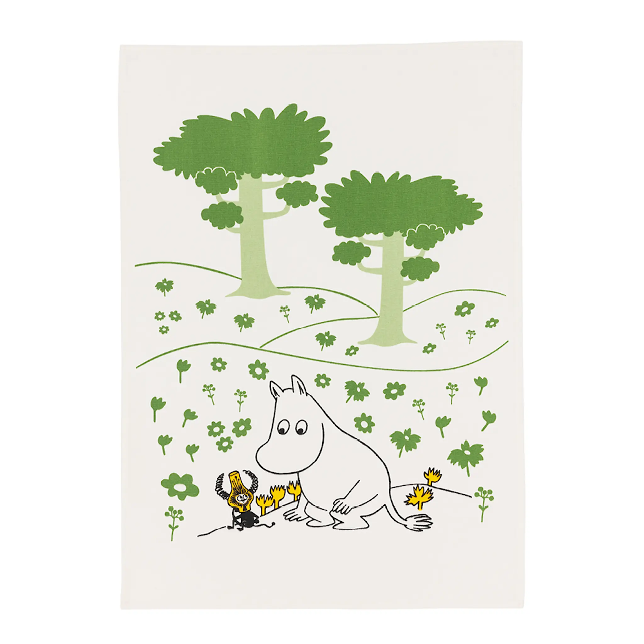 Moomin Arabia Mummi kjøkkenhåndkle 50x70 cm Mummitrollet
