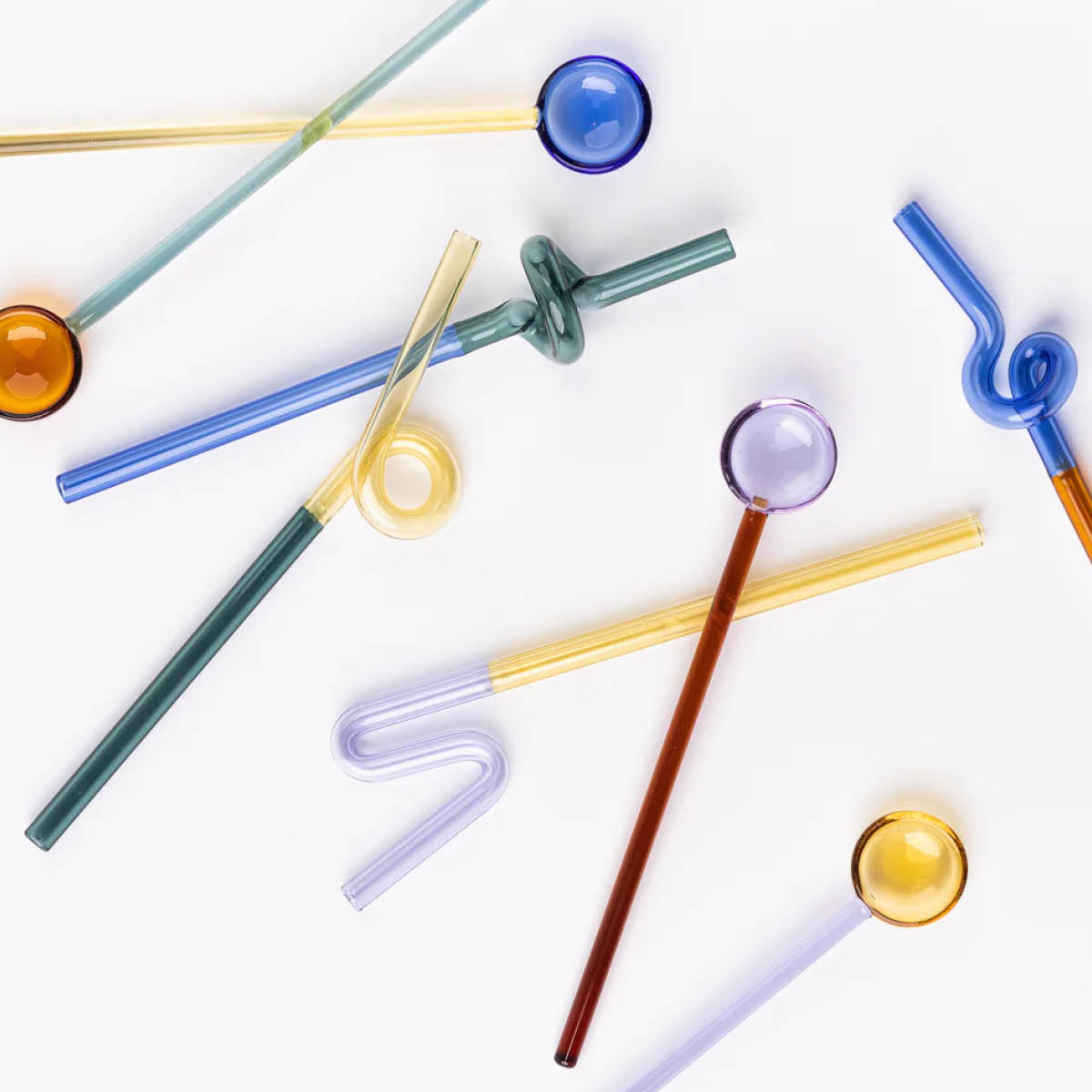 Tranquillo Rainbow Lusikka 18 cm 2 kpl Vihreä/Keltainen