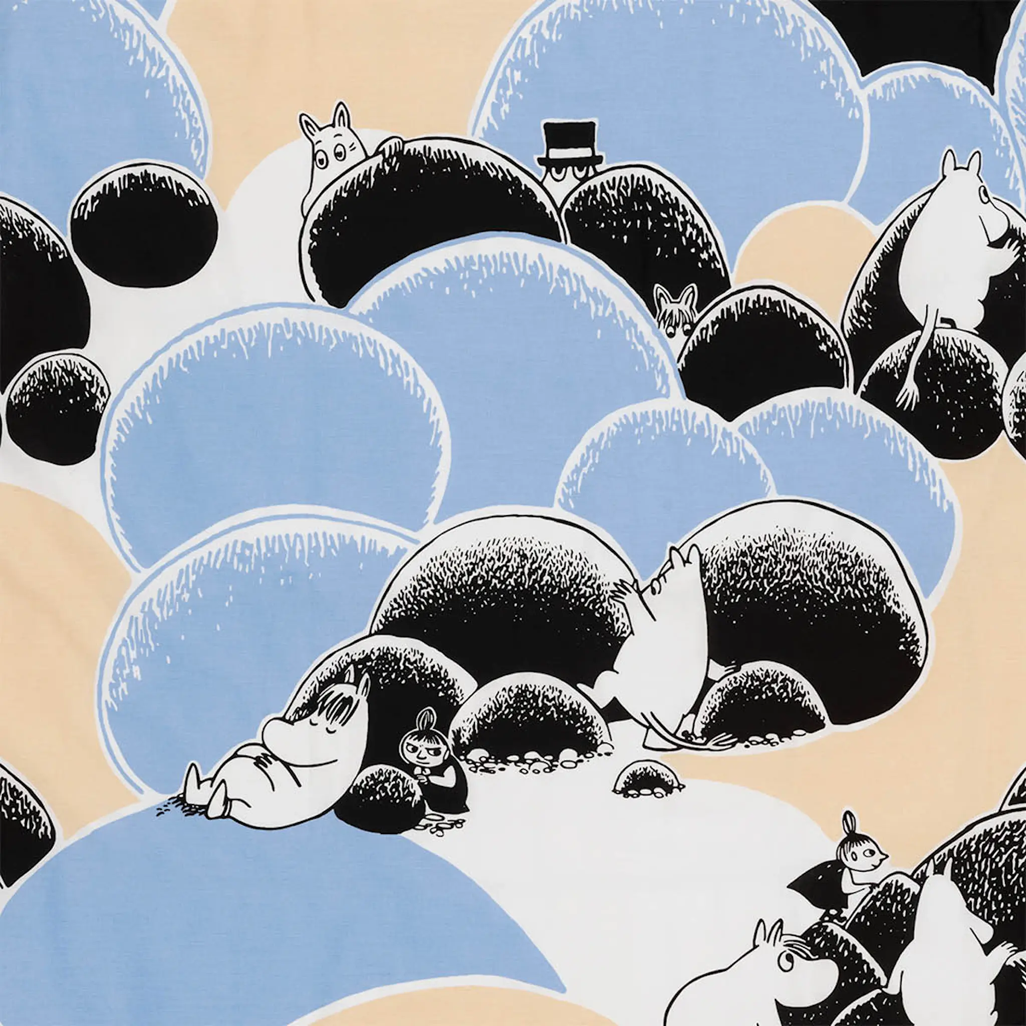 Moomin Arabia Muumi Tyynynpäällinen 50x60 cm Stones