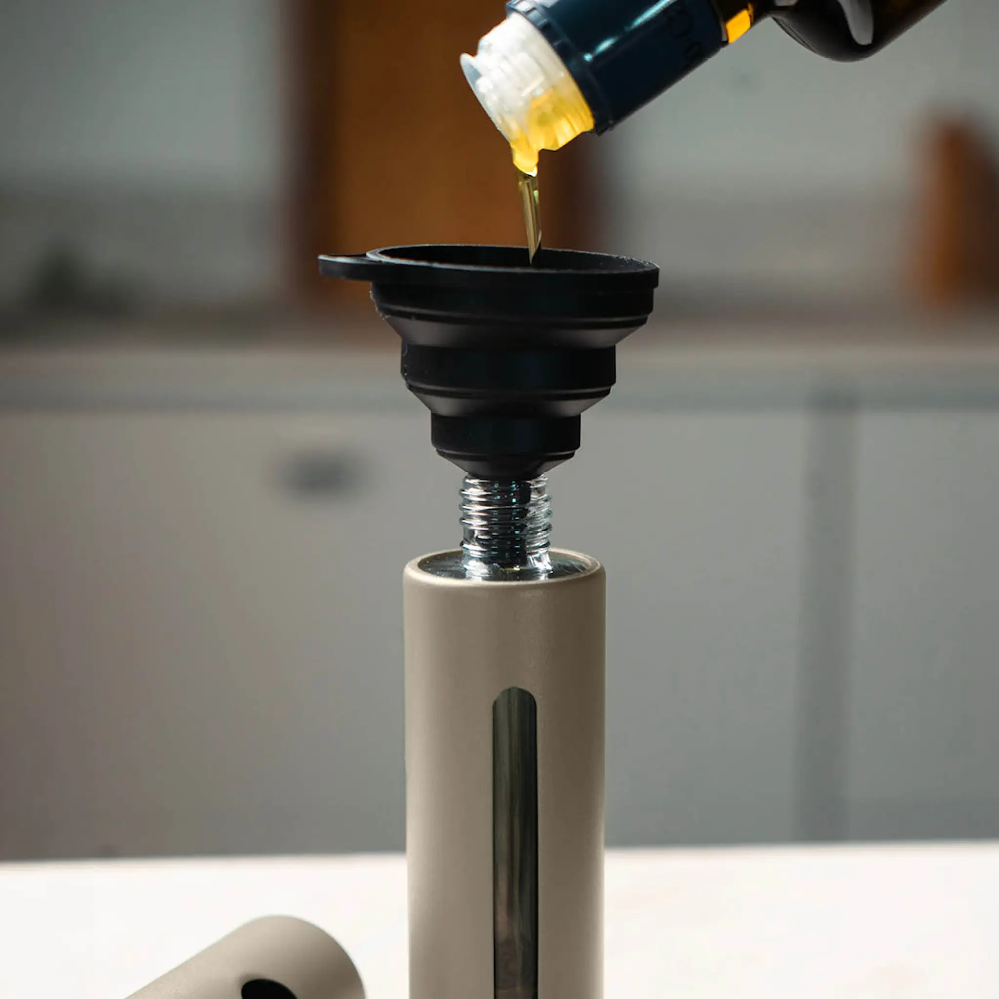 Zassenhaus Oleon sprayflaske for olje 100 ml grå