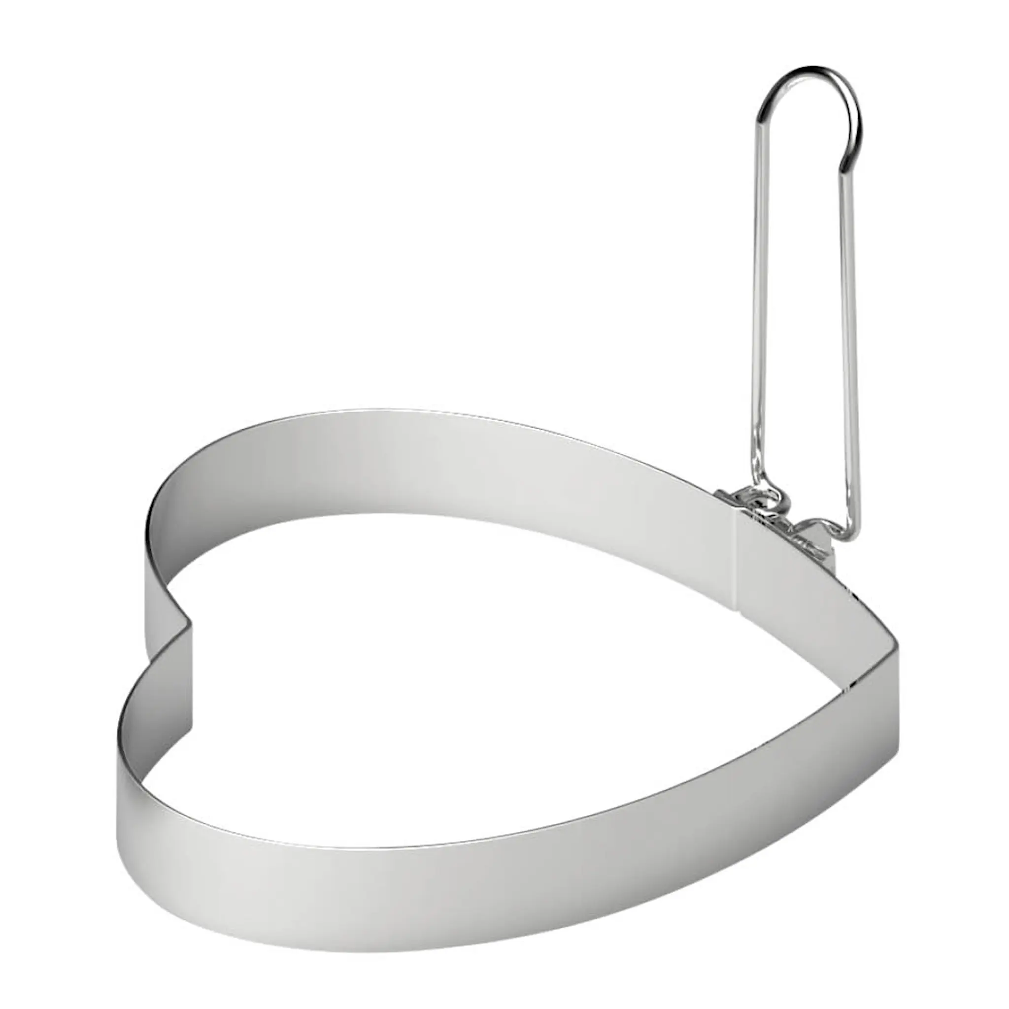 Karl Weis Kananmunan paistorengas sydän 9x11x2 cm Teräs