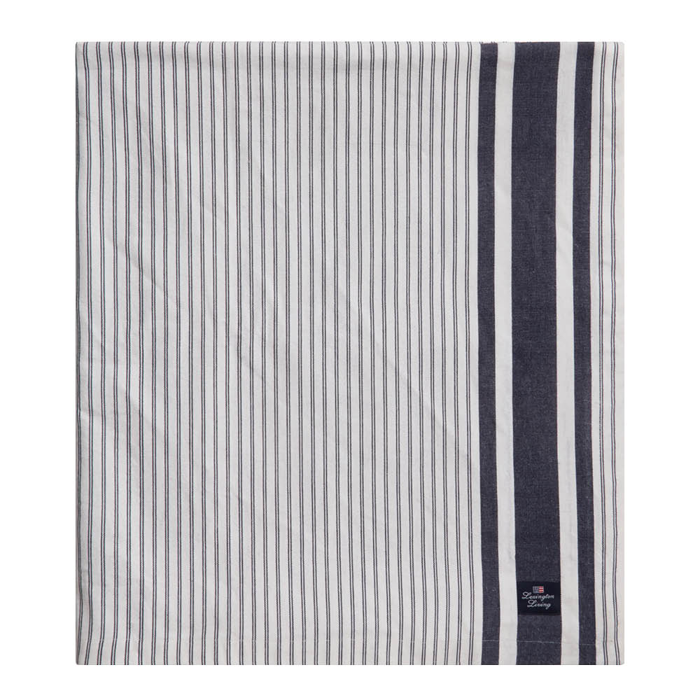 Lexington - Icons Pöytäliina 180x180 cm White/Dress blue