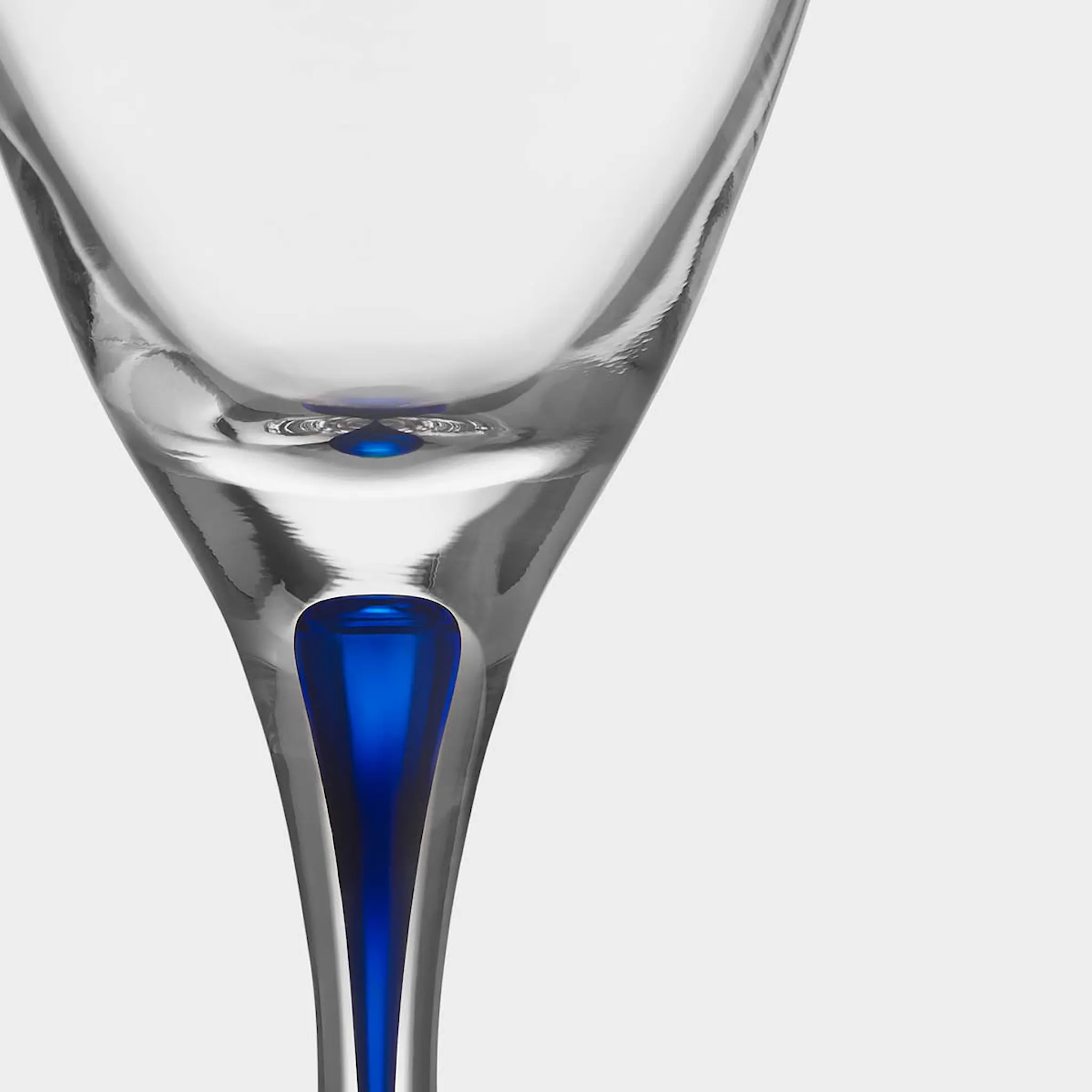 Orrefors Intermezzo vattenglas 47 cl blå