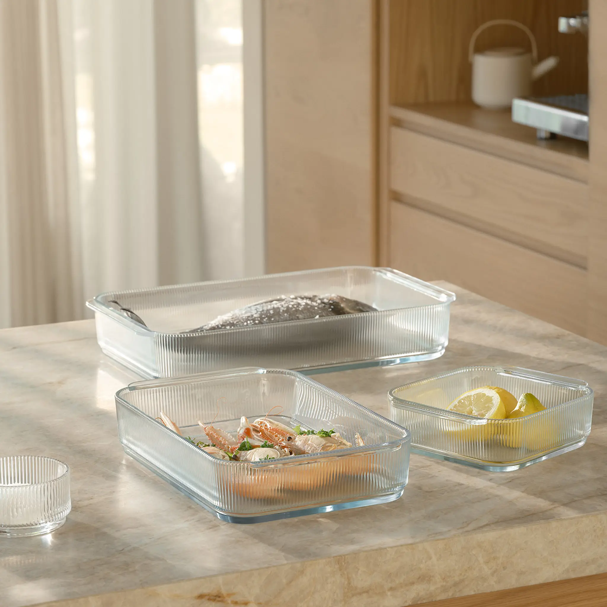 Stelton Pilastro Uunivuoka 33,1x20,7 cm Kirkas