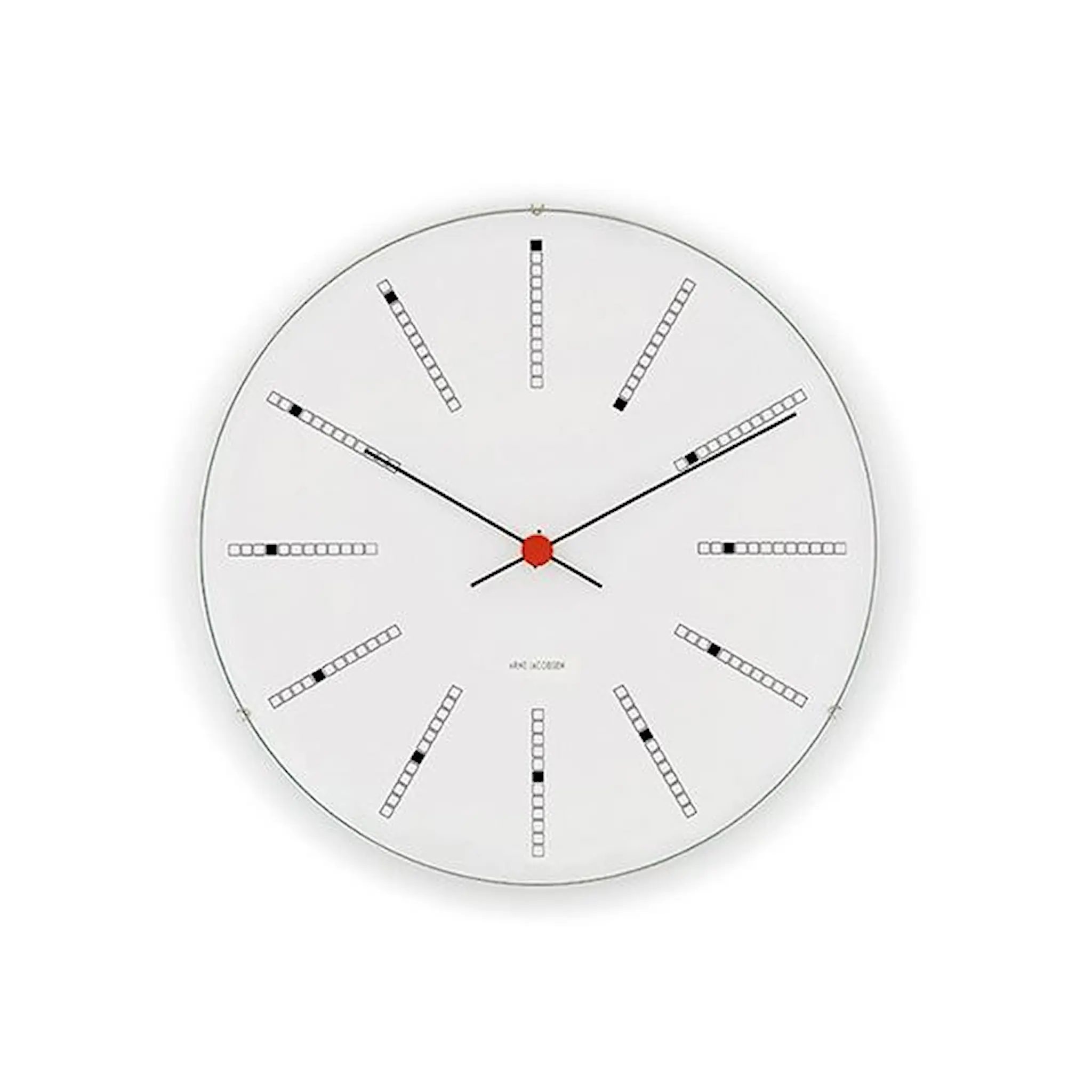 Arne Jacobsen Bankers Väggur 21 cm Multi