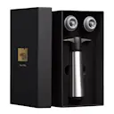 Wine Saver & 2 Stopper Giftbox Svart/Silver