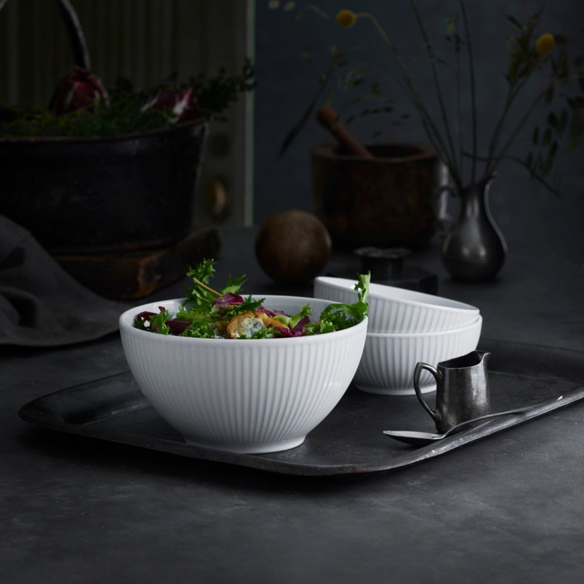 Pillivuyt Plissé Skål 15 cm