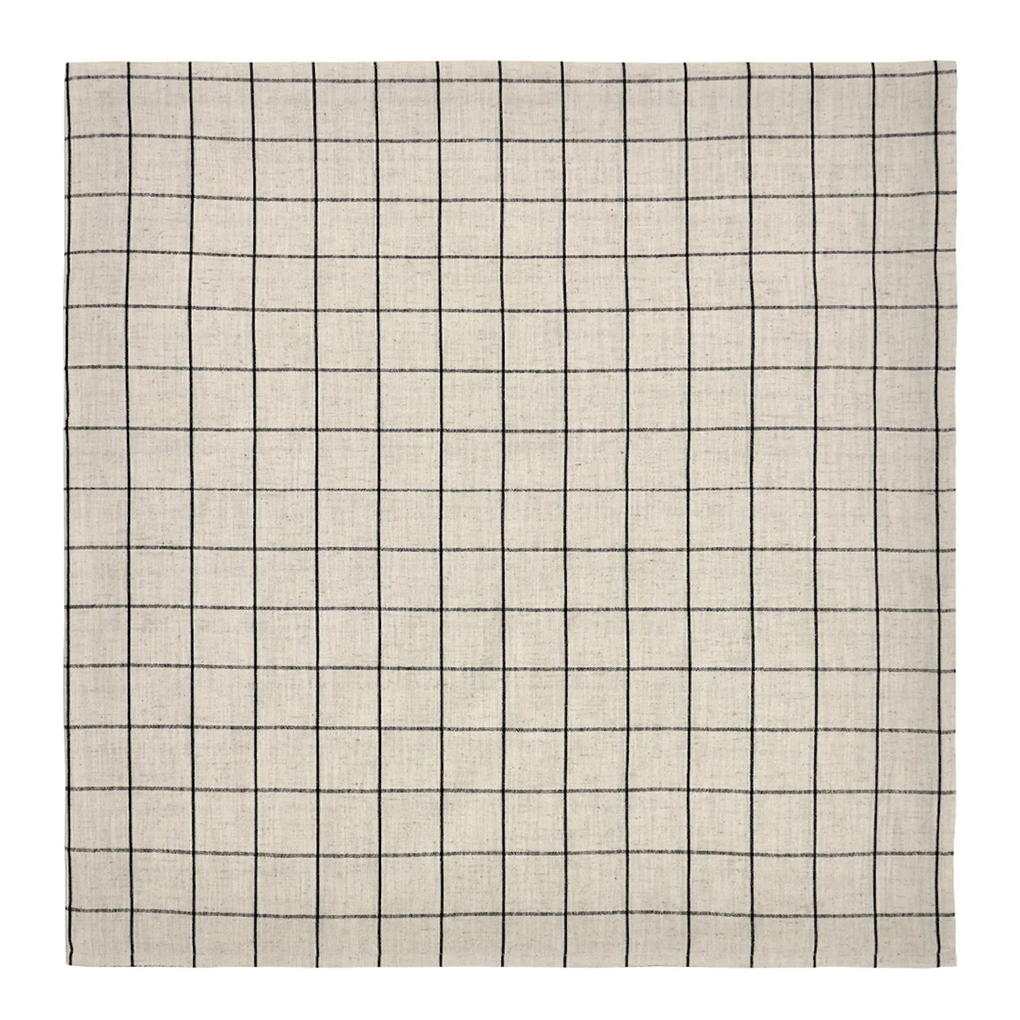 House Doctor Join duk 150x150 cm svart/off-white