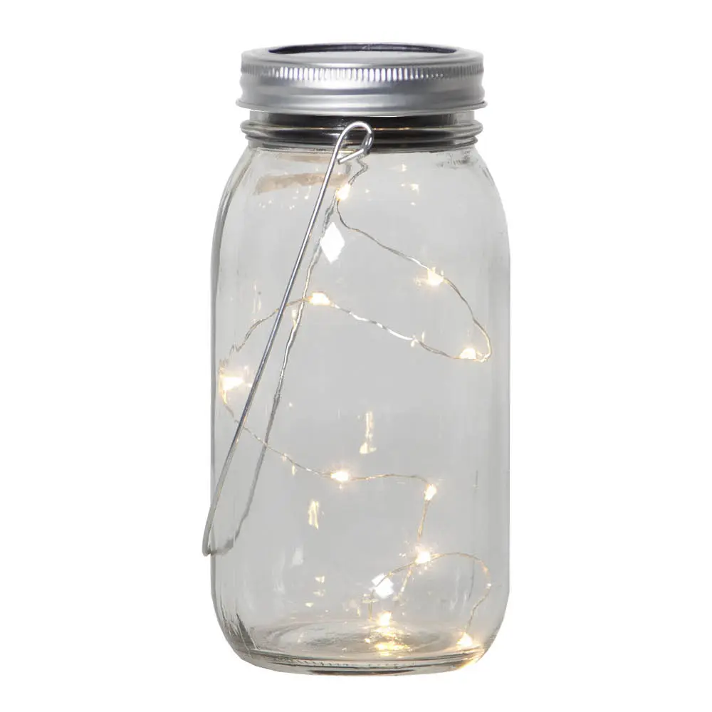 Jamjar aurinkokennolyhty 479-16 18x8 cm kirkas