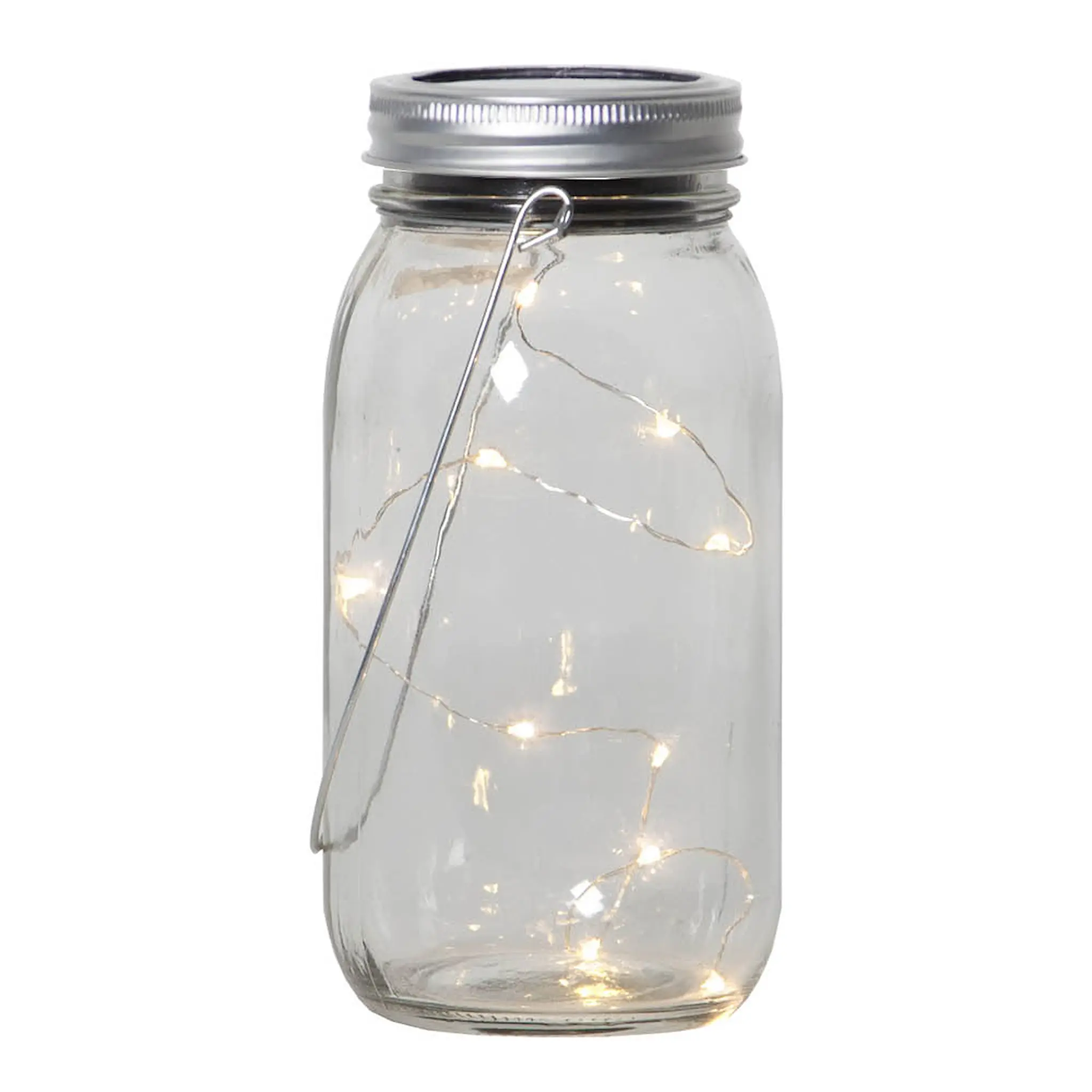 Star Trading Jamjar solcellslykta 479-16 18x8 cm klar
